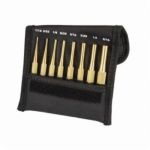 STARRETT SB565Z PRISE POINÇON À GOUJON ENSEMBLE, POINÇON 1/16 À 5/16 PO, 8 PIÈCES