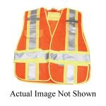 SAFETY VEST HIGH VIS ORG MESH ONE SIZE