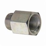 ALEMITE 305859 ADAPTATEUR DE GRAISSEUR DROIT, 7/16-27 UNS-2A MÂLE X 1/8 PO FEMELLE FILETAGE NPTF, 0.78 PO LONGUEUR HORS TOUT