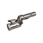 ALEMITE 6509-E 360 DEG COUPLEUR PIVOTANT HYDRAULIQUE ÉTROIT, FILETAGE FEMELLE NPTF 1/8 PO, 4 PO LONGUEUR HORS TOUT, JOINT MÉTALLIQUE/ACIER, ZINC CLAIR
