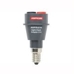 Amprobe ADPTR-E14 Light Check Adapter, 0 to 300 V AC, 2 A, 4 mm Jack