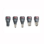 Amprobe ADPTR-KIT1 Light Check Adapter Kit, 0 to 300 V AC, 2 A, 4 mm Jack