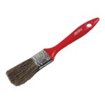 PINCEAU 1'' MANCHE PLASTIQUE POILS DROITS