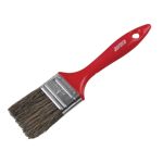 PINCEAU 2'' MANCHE PLASTIQUE POILS DROITS