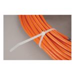 ATTACHES DE CABLES, LONGUEUR 8", RESISTANCE A LA TRACTION 50 LB, NATUREL