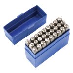 27 TAMPON MANUEL EN ACIER LETTRE 1/8''