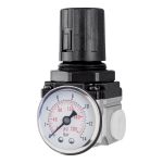 REGULATEUR DE DEBIT D'AIR (MANOMETRE COMPRIS), 3/4" NPT, PSI MAX. DE 220 PSI, MODULAIRE