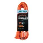 CORDON RALLONGE, INTERIEUR/EXTERIEUR, SJTW, AWG 16/3, 13A, 10'