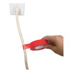 RUBAN ISOLANT, 19 MM (3/4") X 18 M (60'), ROUGE, 7 MILS