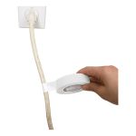 RUBAN ISOLANT, 19 MM (3/4") X 18 M (60'), BLANC, 7 MILS