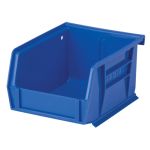 BAC BLEU EN PLASTIQUE EMPILABLE & À SUSPENDRE - 4 1/8'' LA X 3' H - 5 3/8'' P