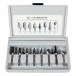 ENSEMBLE DE BURIN AU CARBURE 8PSC 1/4 SHN