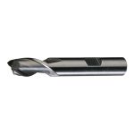 1/4 FRAISE 2 FL (ENDMILL) X RH H SHANK EM TiN