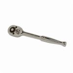 1/4" DRIVE 72-TOOTH QUICK RELEASE TEARDROP RATCHET 5-1/2"