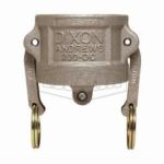 DIXON 300-DC-AL TYPE DC CAM ET CAPUCHON ANTI-POUSSIÈRE À RAINURE, 3 PO, ALUMINIUM, NATIONAL