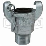 DIXON AMB1 AIR KING EMBOUT DE TUYAU UNIVERSEL, 1/4 PO, MNPT, FER, DOMESTIQUE