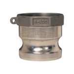 DIXON G200-A-AL TYPE A ADAPTATEUR À CAME ET RAINURE, 2 PO, ADAPTATEUR MÂLE X FNPT, ALUMINIUM, IMPORT