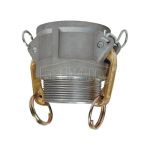 ACCOUPLEMENT RAPIDE 3" STYLE B X MALE NPT EN ALUM.
