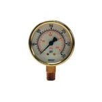 2 1/2" FACE 0-15 PSI LM BRASS  D: 296