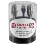 DRILLCO CARBIDE BURR SET