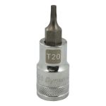 DYNAMIC D013320 RÉGULIER EMBOUT, 1/2 PO PRISE, T20, 0.94 PO L FORET, SPÉCIFICATION ANSI