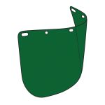 VISIERE VERTE PREFORMEE 8X 15 1/2 POLYCARBONATE 040 PO /10 MM