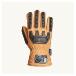 OILBLOC ENDURA GOATSKIN DRIVERS GLOVE, BLENDED KEVLAR & THINSULATE LINED, TPR BACK, ANSI A5 CUT