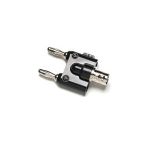 Adaptateur Double Empilage Fluke BP880 - BNC Femelle vers Banane - 50°C