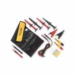Kit Cordons Test Automobile Deluxe Fluke SureGrip TLK282 - 17 Pièces - Noir/Rouge
