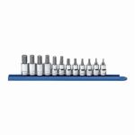 12 Pc. 3/8'' Drive Hex Bit Metric Socket Set