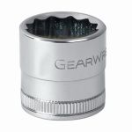 GEARWRENCH 80826 DOUILLE PROFONDE, MÉTRIQUE, 12 POINTS, 1/2 PO CARRÉ PRISE, 30 MILLIMÈTRES