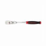 1/4'' DRIVE 120XP DUAL MATERIAL FLEX HEAD TEARDROP RATCHET 8''