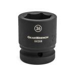 GEARWRENCH PRISE 84286, MÉTRIQUE, 1 PO PRISE HEXAGONAL, DOUILLE STANDARD DE 32 MM, 6 POINTS