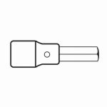 1/2'' Drive Hex Bit Impact Metric Socket 10mm