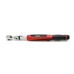 3/8'' Flex Head Electronic Torque Wrench with Angle 10-100 ft/lbs.