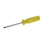 TOURNEVIS A LAME PLATE, TIGE RONDE, 6 PO DE LONG