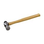 Gray Tools 212G Ball Pein Hammer, 13-3/4 in OAL, 16 oz Drop Forged Steel Head, Hickory Wood Handle