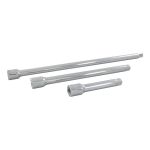 GRAY TOOLS 7183S RALLONGE ENSEMBLE, IMPÉRIAL, 1/2 PO PRISE, 3 PIÈCES, CHROME POLI