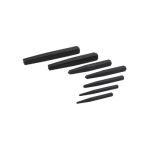 GRAY TOOLS SE70C DROIT VIS JEU DEXTRACTEURS, 7 PIÈCES, HSS