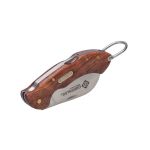 GREENL-107950 0652-28 COUTEAU PLIANT RECOURBÉ (2-5/8 PO PDP ACIER INOXYDABLE, BOIS)