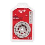 Meule à deux rangées 4", 5/8-11