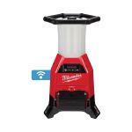 LAMPE DE CHANTIER 18 V RADIUS ET CHARGEUR AVEC ONE-KEY,  AMPOULE, DEL, LUMENS, 4800/2500/9000