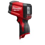THERMOMÈTRE À INFRAROUGE M12, GAMME DE TEMPÉRATURE, -22°- 1022°F (-30° -550°C ), RAPPORT À GRANDEUR DE CIBLE, 12:01