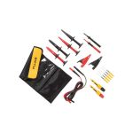 Kit Cordons Test Automobile Deluxe Fluke SureGrip TLK282 - 17 Pièces - Noir/Rouge
