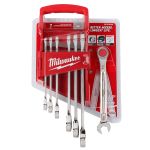ENSEMBLE DE CLÉS MIXTES À CLIQUET DE 7 MORCEAUX – SAE