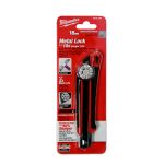 COUTEAU À LAME CASSABLE DE 18 MM AVEC VERROU MÉTALLIQUE