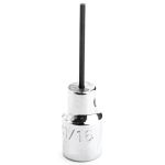 SKT HEX BIT 1/4 DR 3/16