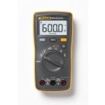 FLUKE FLUKE-107ESP FLUKE 107 COMPACT TAILLE PAUME MULTIMÈTRE NUMÉRIQUE, 600 MVAC, 6 À 600 VCA/VCC, 4/10 UN, 400 OHMS/4/40/400 KOHMS/4/40 MOHMS, ÉCRAN LCD