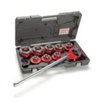 RIDGID 36345 Jeux de filières à cliquet exposé