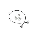 Tuyau Test Hydraulique Fluke 700HTH-1 - 10000 PSI - Nylon/Acier Inox - -40°F/+250°F